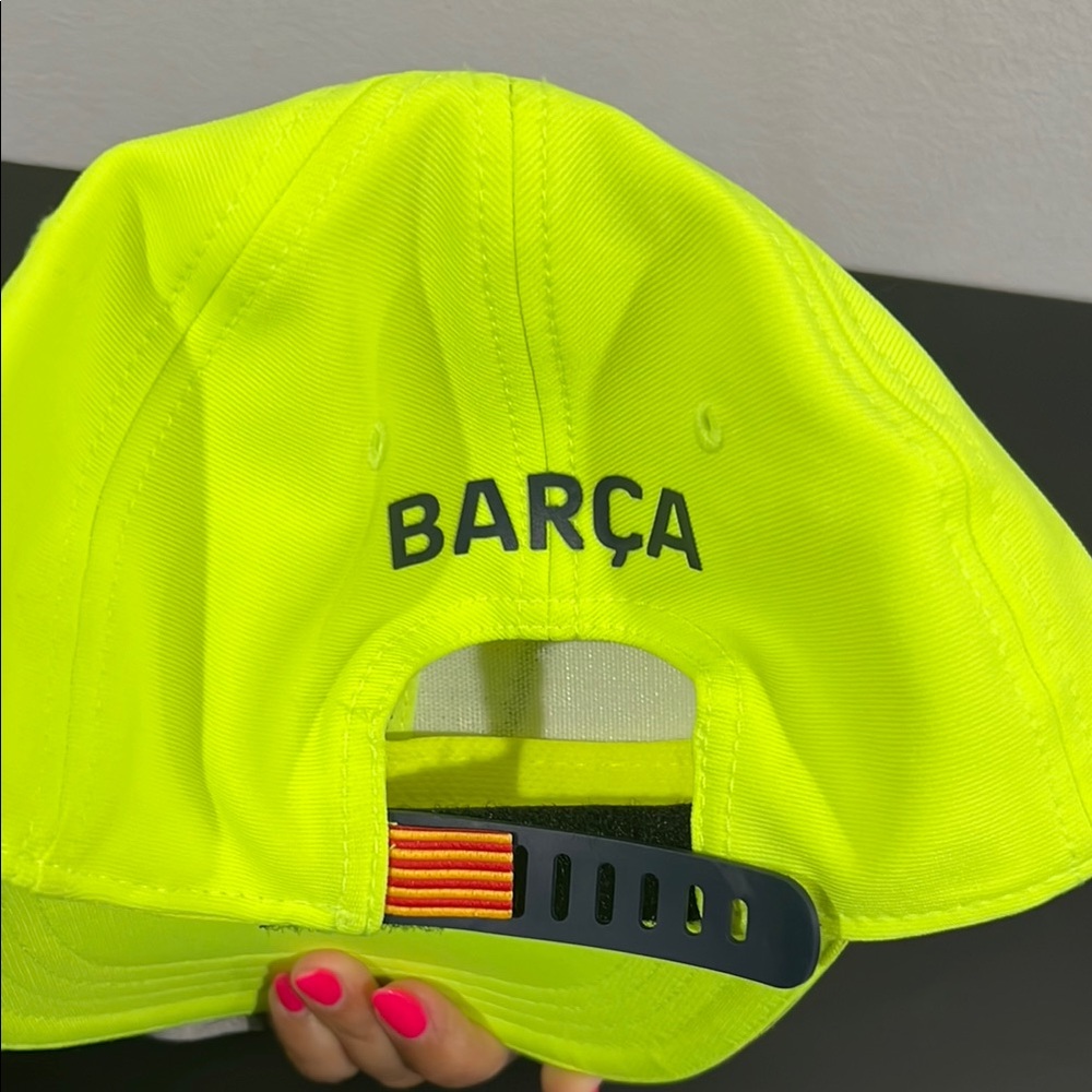 FC Barcelona Blue and Yellow Baseball Hats - Picture 5 of 8